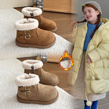 Ůͯ��ѥ��ů����ѩ��ѥ�ӽq�Ӻ񶬼��¿ͯ��ѥһ�����l