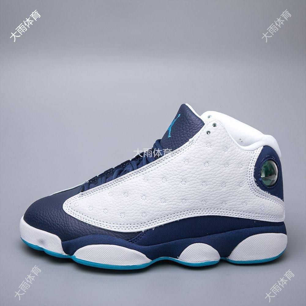 Zapatos de baloncesto transfronterizos aj13 de cabeza zapatos de baloncesto en blanco y negro Panda color blanco y azul obsidiana zapatos deportivos grandes para hombres y mujeres