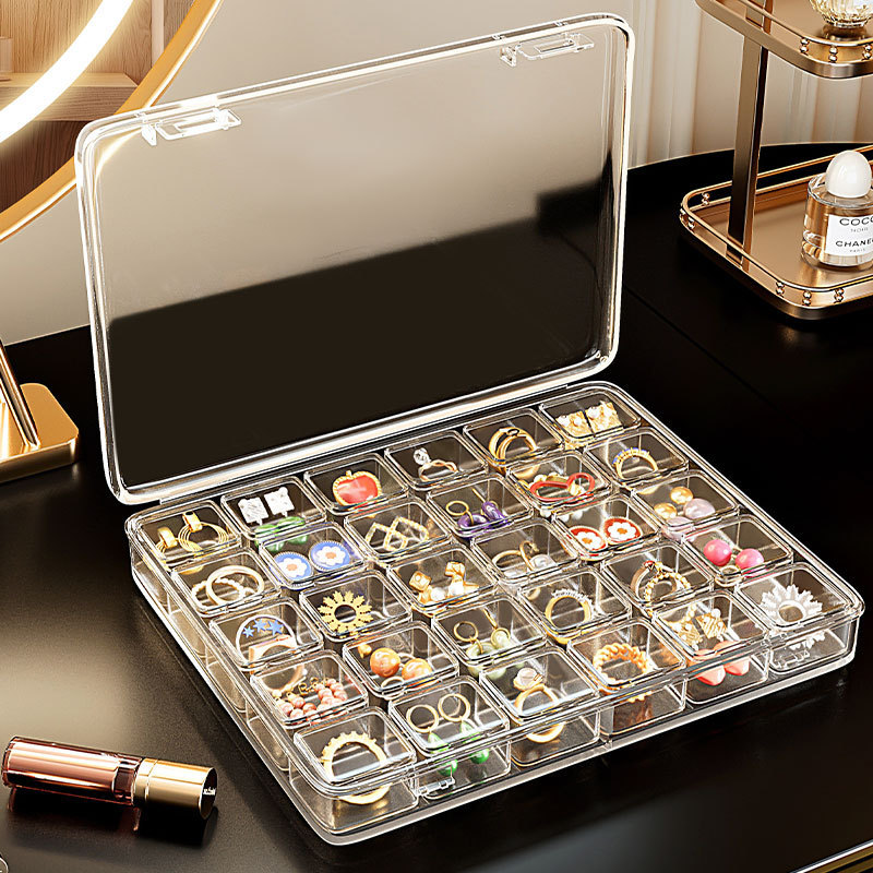 Jewelry Box Earrings Earrings Earrings Special Ring Necklace Beads Portable Jewelry Small Storage Box