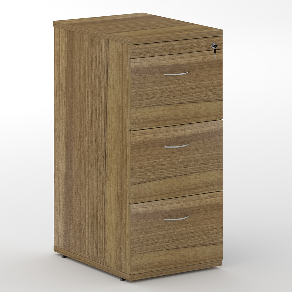 Archivador tipo cajón con cerradura archivador de oficina tres cajones armario de tres cubos simple gabinete de información de oficina financiera image 12