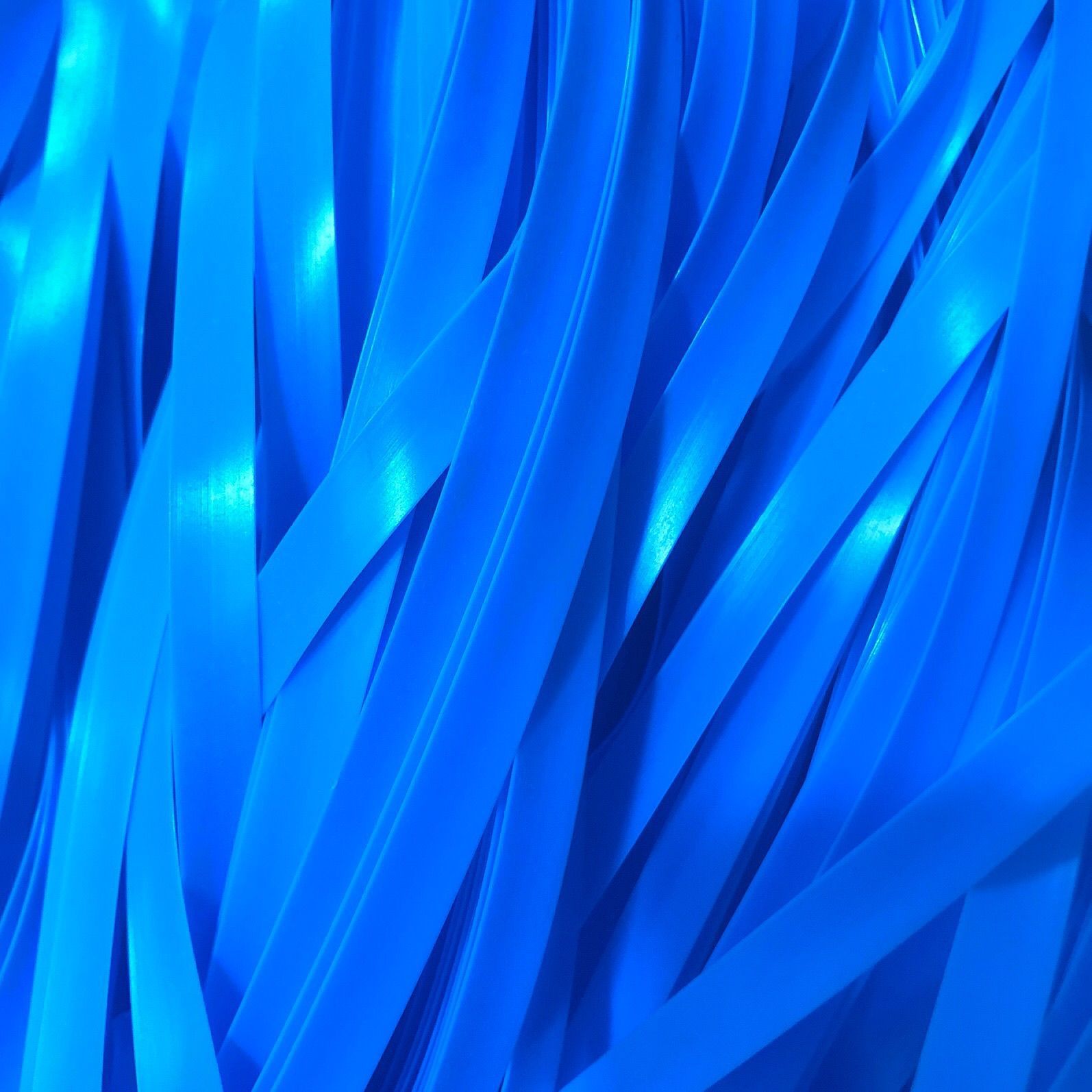 8mm 파란색 플랫 등나무