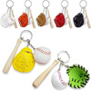 Football basketball volleyball baseball keychain, softball tennis pendant, Birthday gift