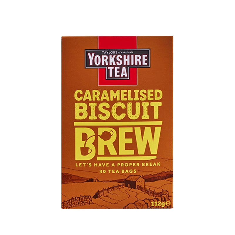 Taylors Taylor Imported Casual Party Dinner Tea Caramel Biscuit Flavor Black Tea 40 Tea Bags Simple Packaging