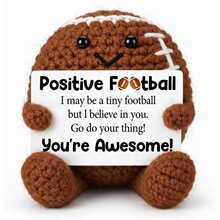 ��Ʒ�羳���R�d���N���ֹ�Crochet Positive Football �h��ë����