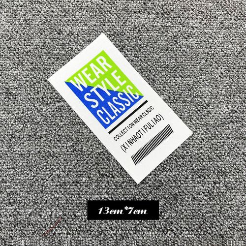  New Print Fabric Patchwork English Fabric Silk Screening DIY Fabric Badge Black and White Thin Fabric Patch Clothing Decoration Patch