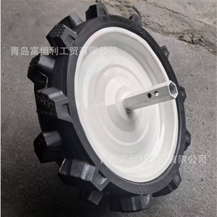 4.00-8 Agricultural Machinery Wheel Micro-Tiller Tire Solid Rubber Wheel Herringbone Tire Master Gold Tire