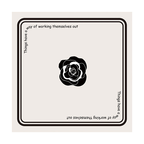 Drum-type washing machine mat, no-wash sunscreen cover, bedside table camellia, microwave dust cover, refrigerator cover