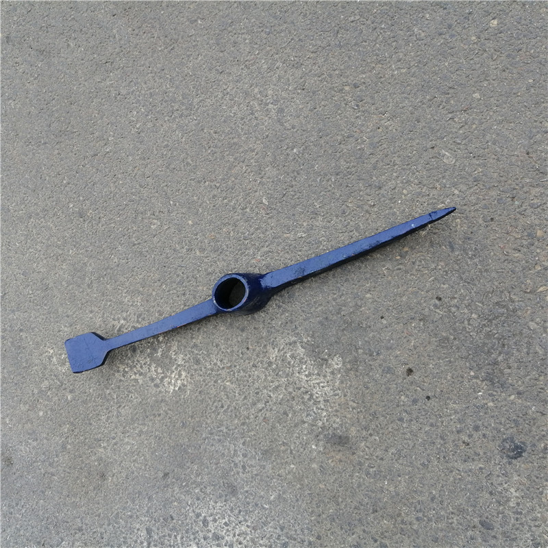 640mm碳钢锻造道镐  铁路捣固石渣用道镐 钢轨行道锤