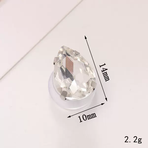 C461-10*14 water drops gemstone