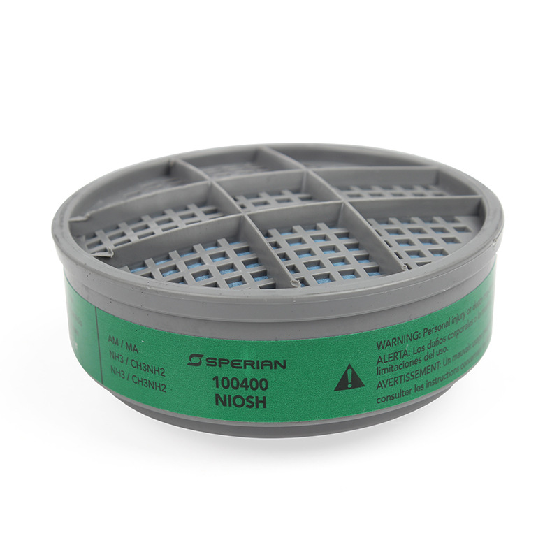 霍尼韦尔B100400滤毒盒防氨气及甲胺类碱性气体滤毒盒S系列滤盒