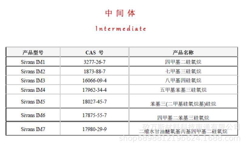 硅烷中间体工业