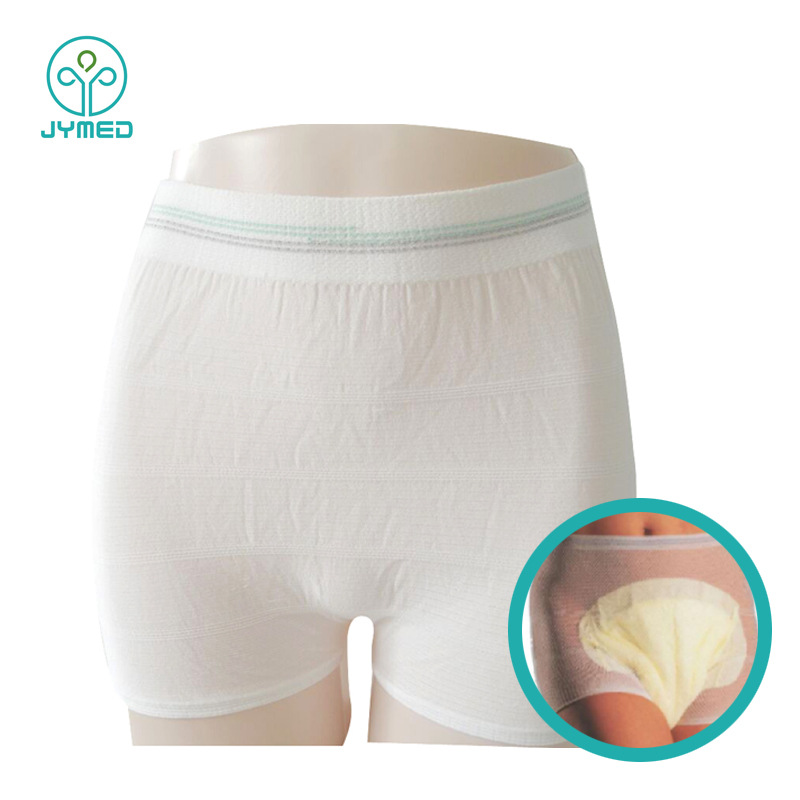 Pantalones cortos desechables transfronterizos pantalones de malla de poliéster elástico pantalones de vapor de sudor pantalones boxeadores desechables ropa interior de malla