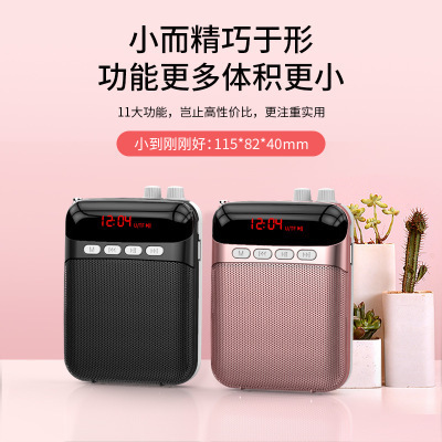 Nobixing S26 Bluetooth Honeybee Wireless Speaker for loud street vendors, teachers, tour guides, and vending machines