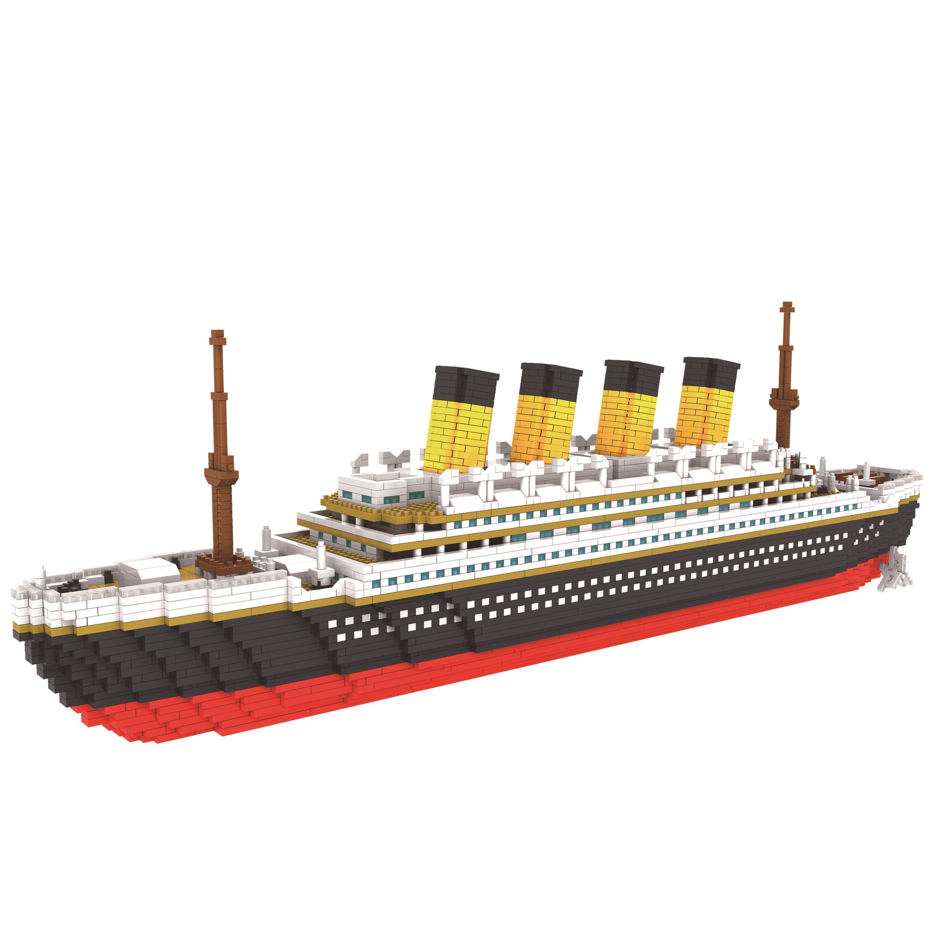 Star 9913 Titanic pequeña partícula bloques de construcción de diamante modelo de juguete de construcción de bricolaje para niños en stock
