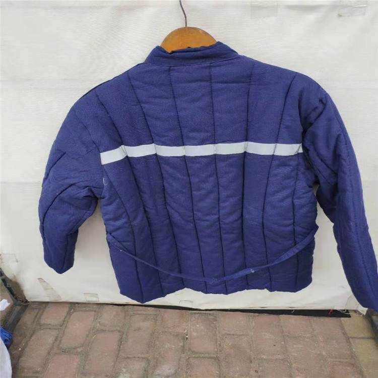 Mineros subterráneos que usan ropa de terciopelo, chaqueta de algodón, pantalones de algodón, envío rápido.