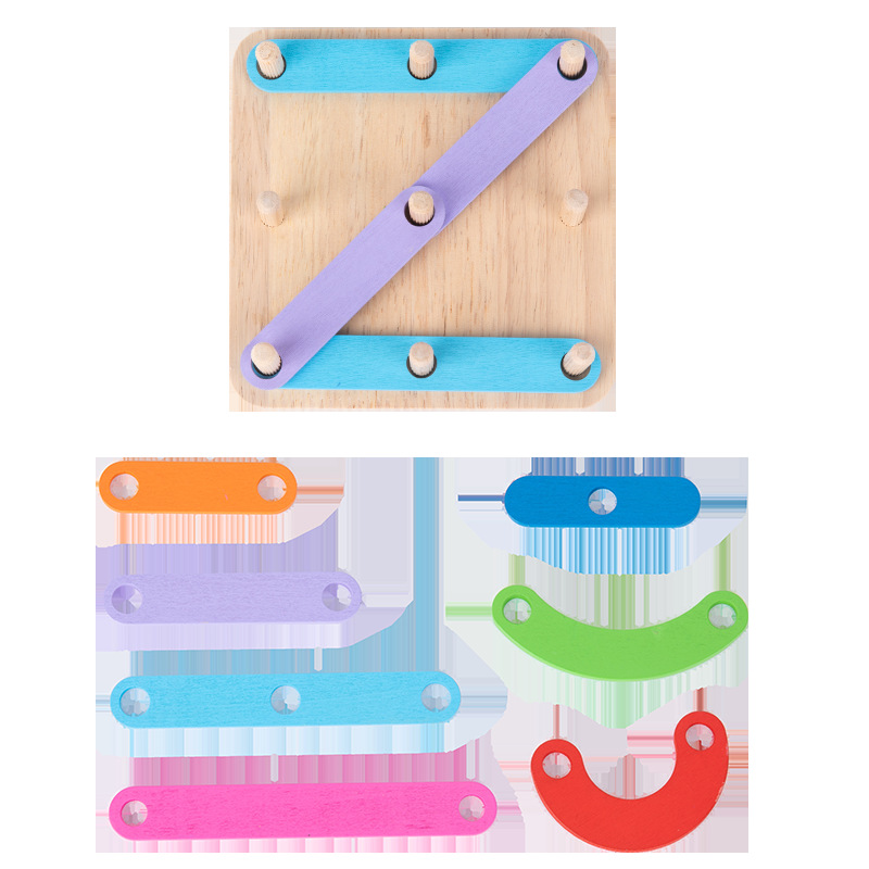 Rompecabezas de educación temprana para niños ensamblando bloques de construcción rompecabezas de bebé Forma de letra digital conjunto de columna juguetes de jardín de infantes 3-6 años