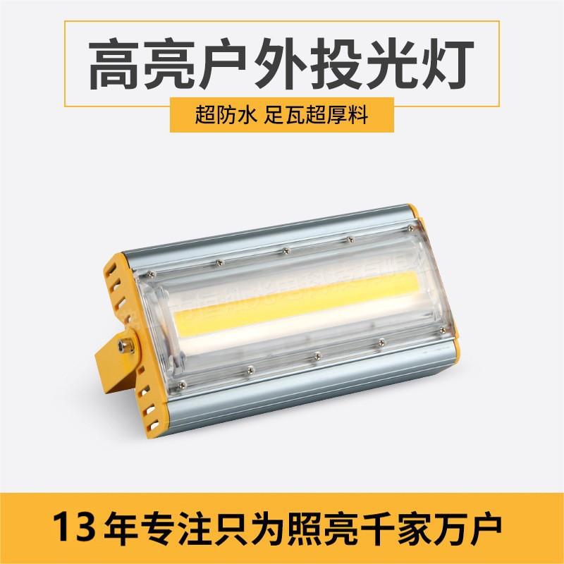 充电投光灯户外防水泛光灯工程灯射灯led渔船灯低压12v/24v照明灯