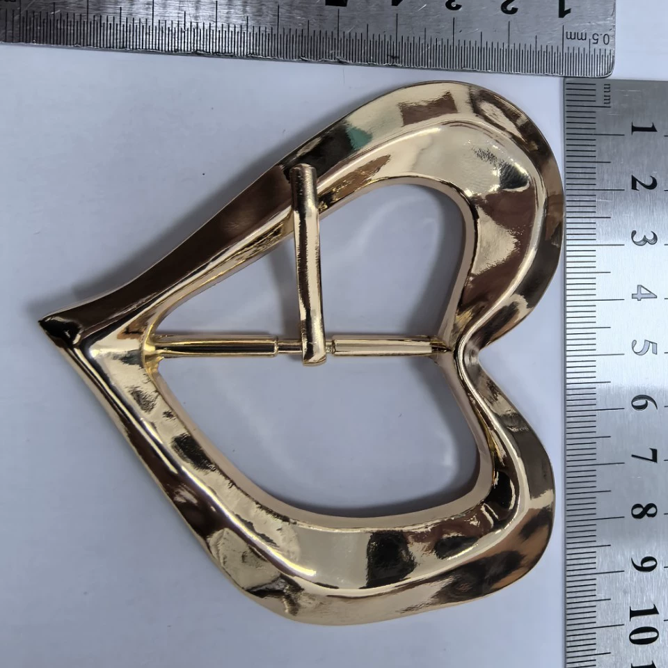 Геометрический золотой металлический гетеросексуальный пряжка в форме сердца ювелирные изделия одежда ремень талия регулируемая пряжка куртка пояс