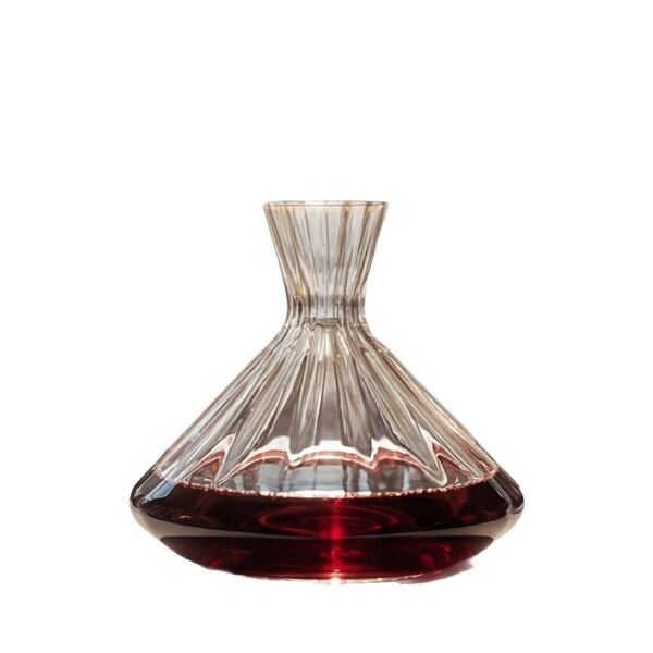 Crystal creative wine decanter with rhinestones