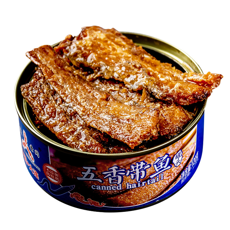 Dalian Five-Spice Eel Canned Food Wholesale Ready-to-Eat 150g Eel Cans One-Time Delivery Full Carton Community Eel Canned Food