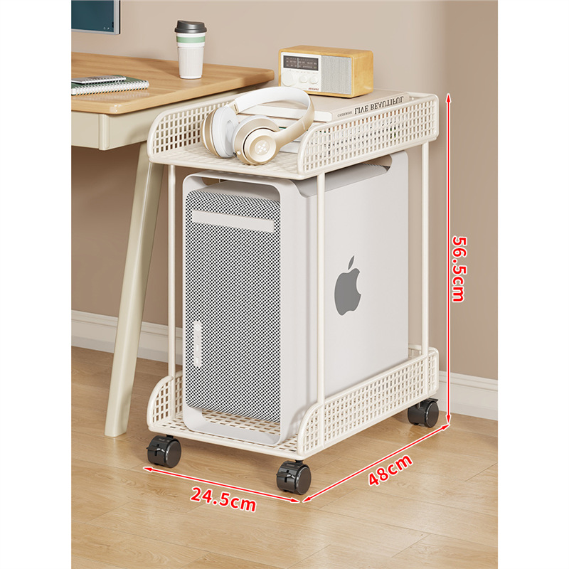 흰색 대형 이중층 메인 프레임은 브레이크로 분리 가능