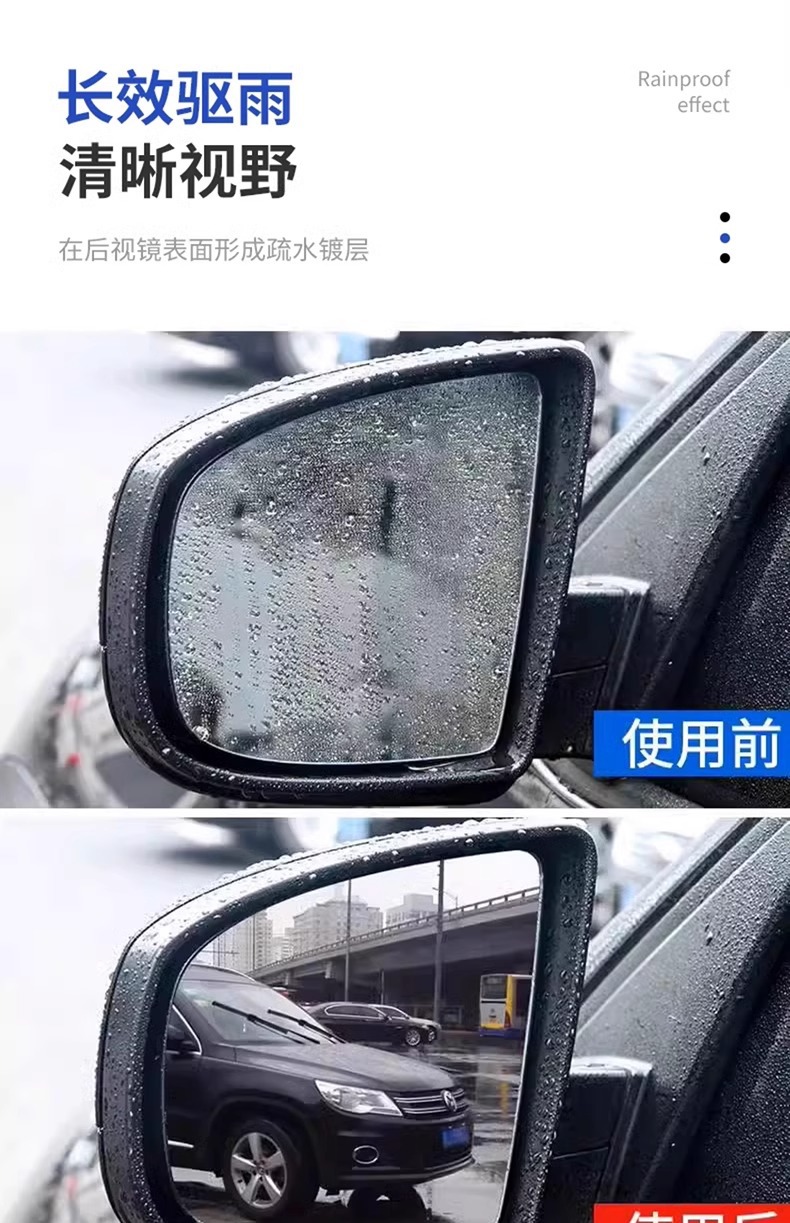 Bomb Rain S1 Bomb Water Car Rearview Mirror Small Reversing Camera Dripping Car Window Cleaning Anti-fog Spray Waterproof