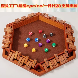 Деревянная игра с карточками для компании баров и семейного отдыха