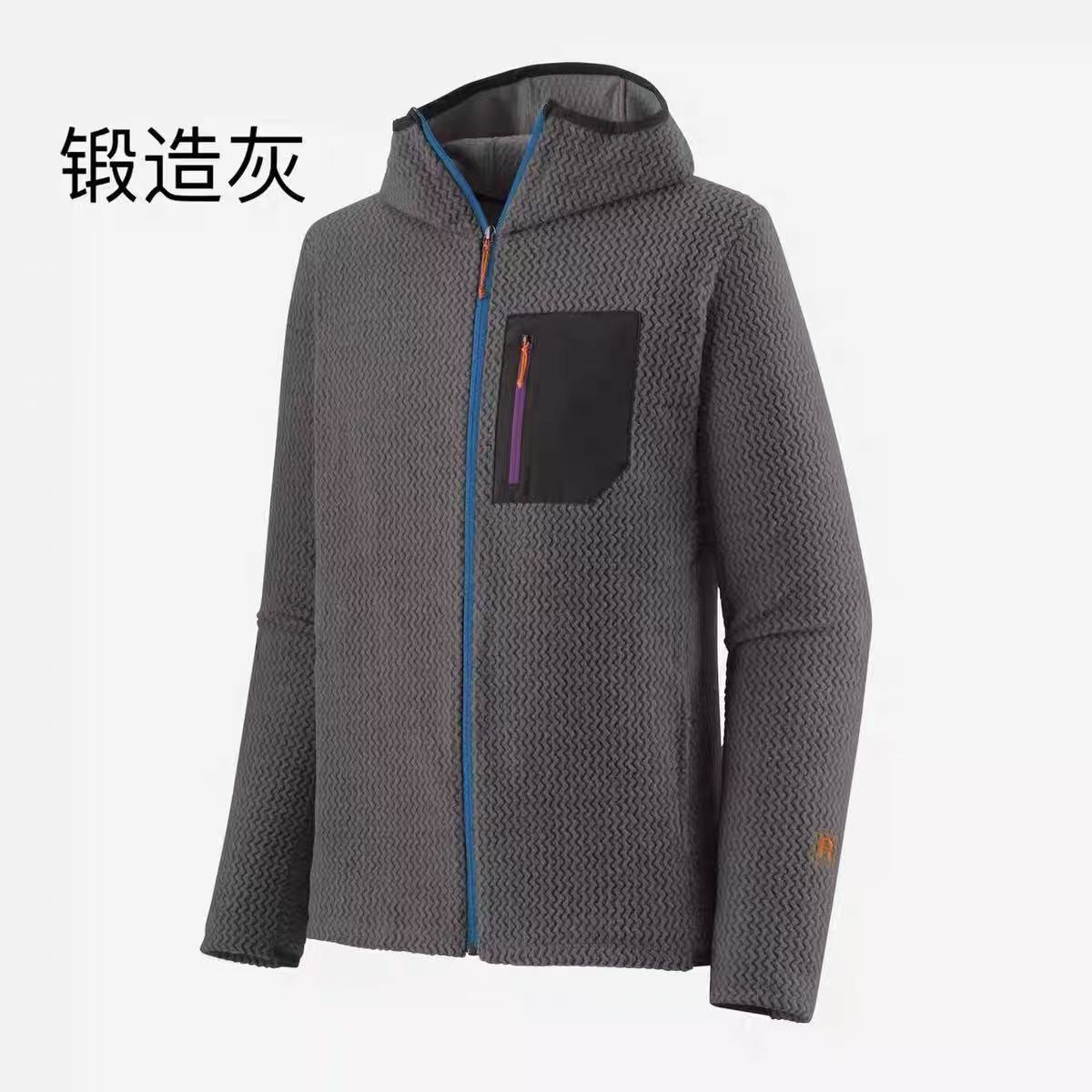 New autumn and winter hooded knitted jacket for men, sporty casual warm cardigan sweatshirt, trendy