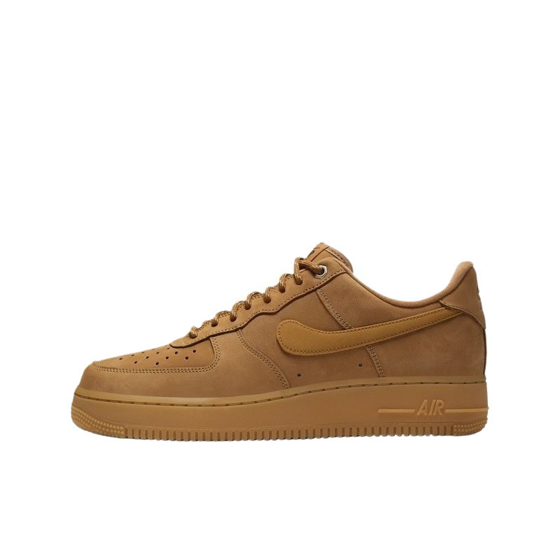 Putian Pure Original Men's Sneakers and Women's Shoes Air Force Wheat-Colored Air Force One Sneakers for Men and Women Couples Cj979- Putian Pure Original Men's Sneakers and Women's Shoes Air Force Wheat-Colored Air Force One Sneakers for Men and Women Couples Cj979-