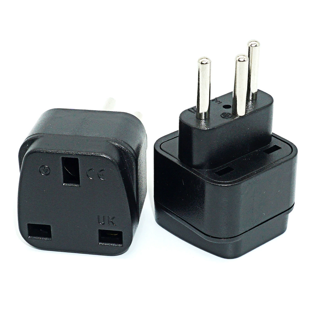 Cross-border goods UK-11A English-standard socket to Swiss plug oval plug Hong Kong socket to Swiss plug