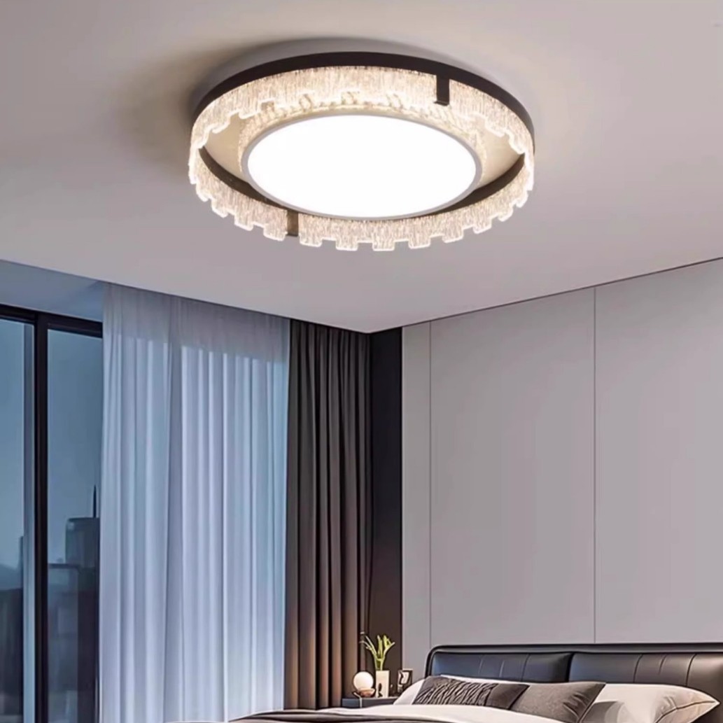 Luces de sala de estar, estilo italiano, atmósfera minimalista 2025, nuevos faros, luces de techo led de lujo ligero, lámparas para toda la casa, luces principales de la sala