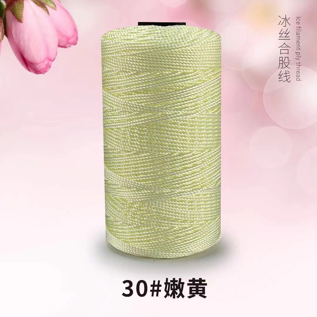 Hilo para Crochet de 3 Hebras de Nylon para Tejido a Mano