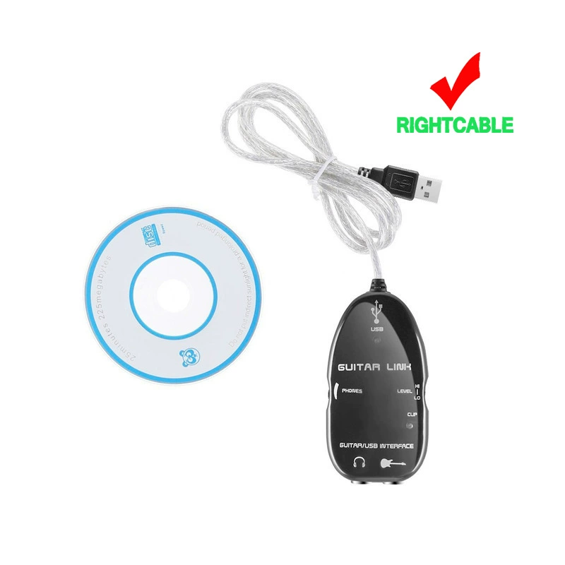 USB гитарные эффекты USB гитара линия USB гитарная компьютерная запись линия соединение линия USB Geefra
