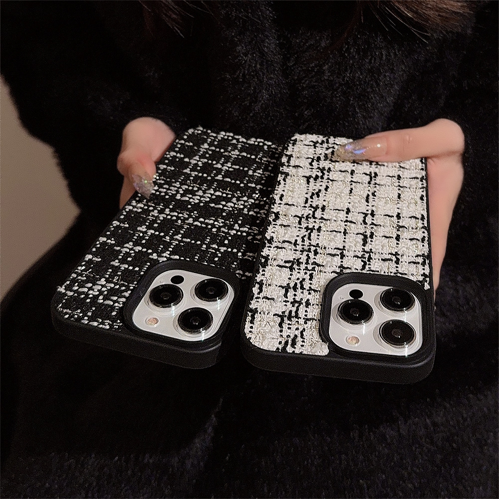 Funda protectora de franela para iphone pro max plus rígida_voghion.com