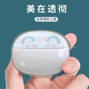 Применимый Biss AirGO защитный чехол AS01 ухо-зажим 1Ring костная проводимость наушники прозрачный TPU против падения мягкой оболочки