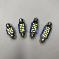 Автомобильные светодиодные декоративные двойные острые 2016 31/36/39/41MM Автомобильные лампы для чтения 12/15/18smd фонарь