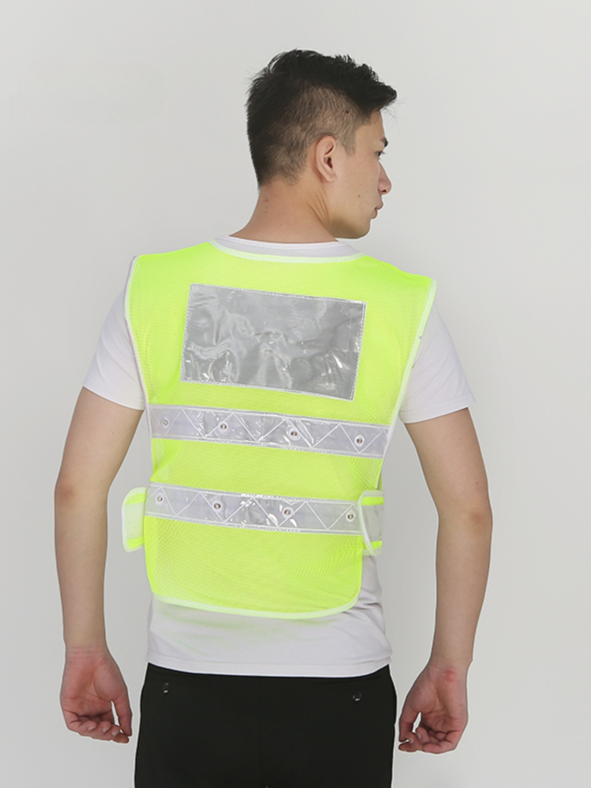 lámpara LED chaleco reflectante chaleco de explosión de flash construcción ropa de seguridad ropa reflectante de alta velocidad de advertencia de viaje nocturno ropa reflectante