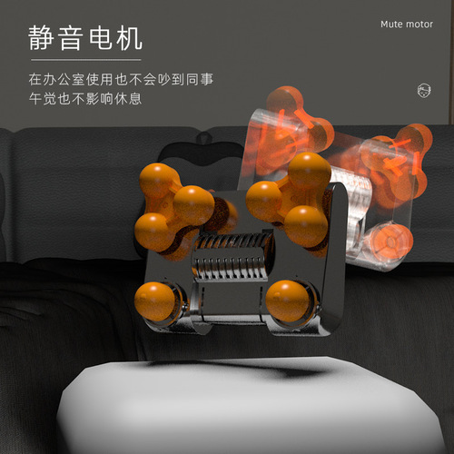 Electric Percussion Massager Back Support with Heat Therapy, Lumbar Massage Pillow, Full-Body Massager, Cervical Massage Pillow