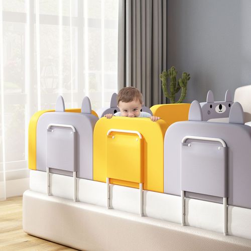 床围防护栏婴儿软包床围栏宝宝防摔儿童防掉床上围栏护栏挡板批发