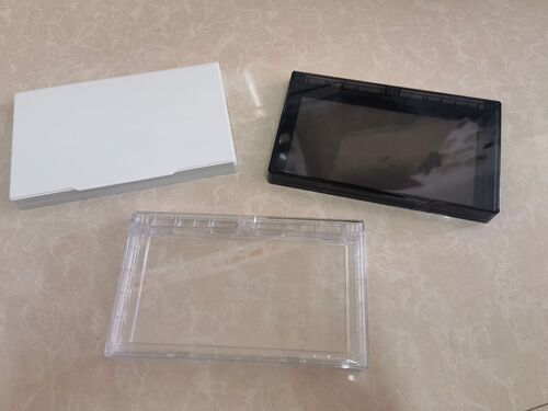 GuJiaDe 86 Series Single Double Triple Ultra-Thin Splash Proof Cover Flat Self-Adhesive Switch Outlet Waterproof Cover Waterproof Box