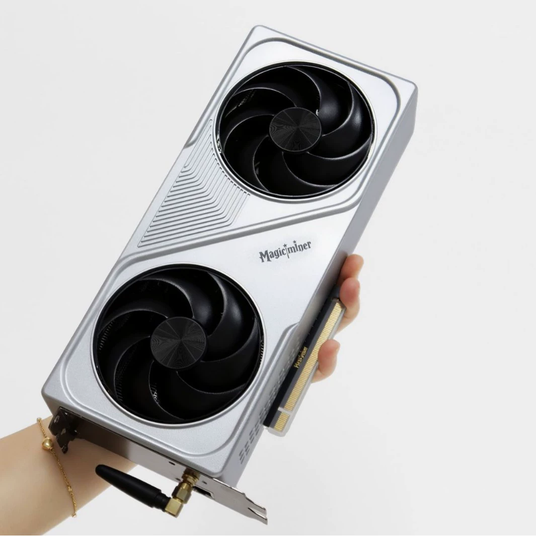 MagicMinerBG02GPUBTC лотерейный аппарат 150W низкое энергопотребление 7T вычислительная мощность домашняя бесшумная лотерейная машина киберспорт
