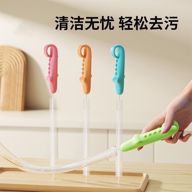 Bottle straw brush, kettle tube cleaning brush, water cup tube cleaning tool, baby bottle brush, lotus root hole cleaning brush