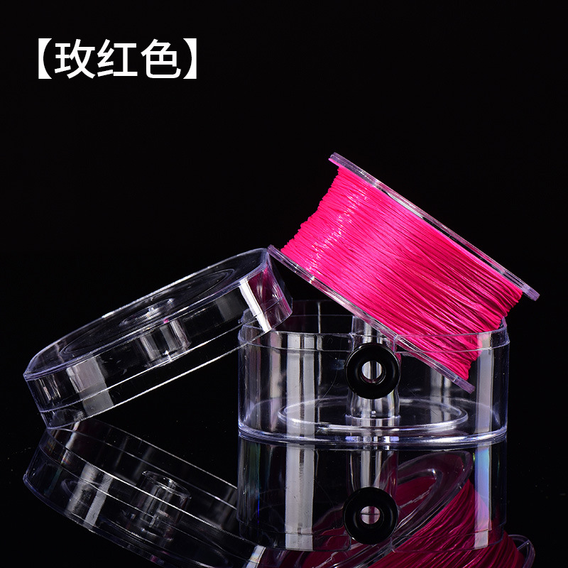 High quality red silk threads, 0.8mm, 90meter