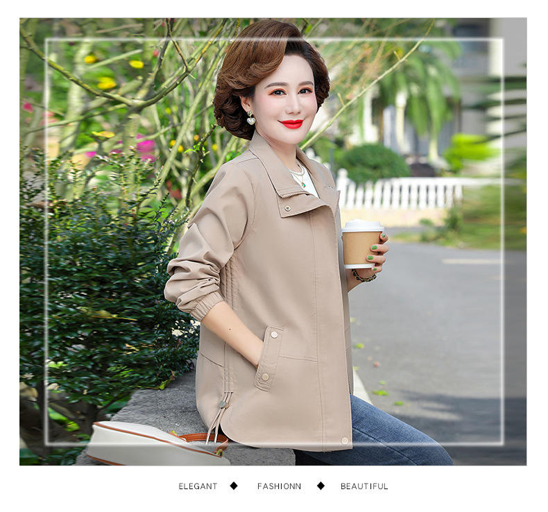 D7314 810K ÁO KHOÁC NỮ TONTDI BIG SIZE NGOẠI CỠ MÙA XUÂN THU ĐÔNG TRUNG NIÊN THỜI TRANG NỮ G03 SẢN PHẨM MỚI