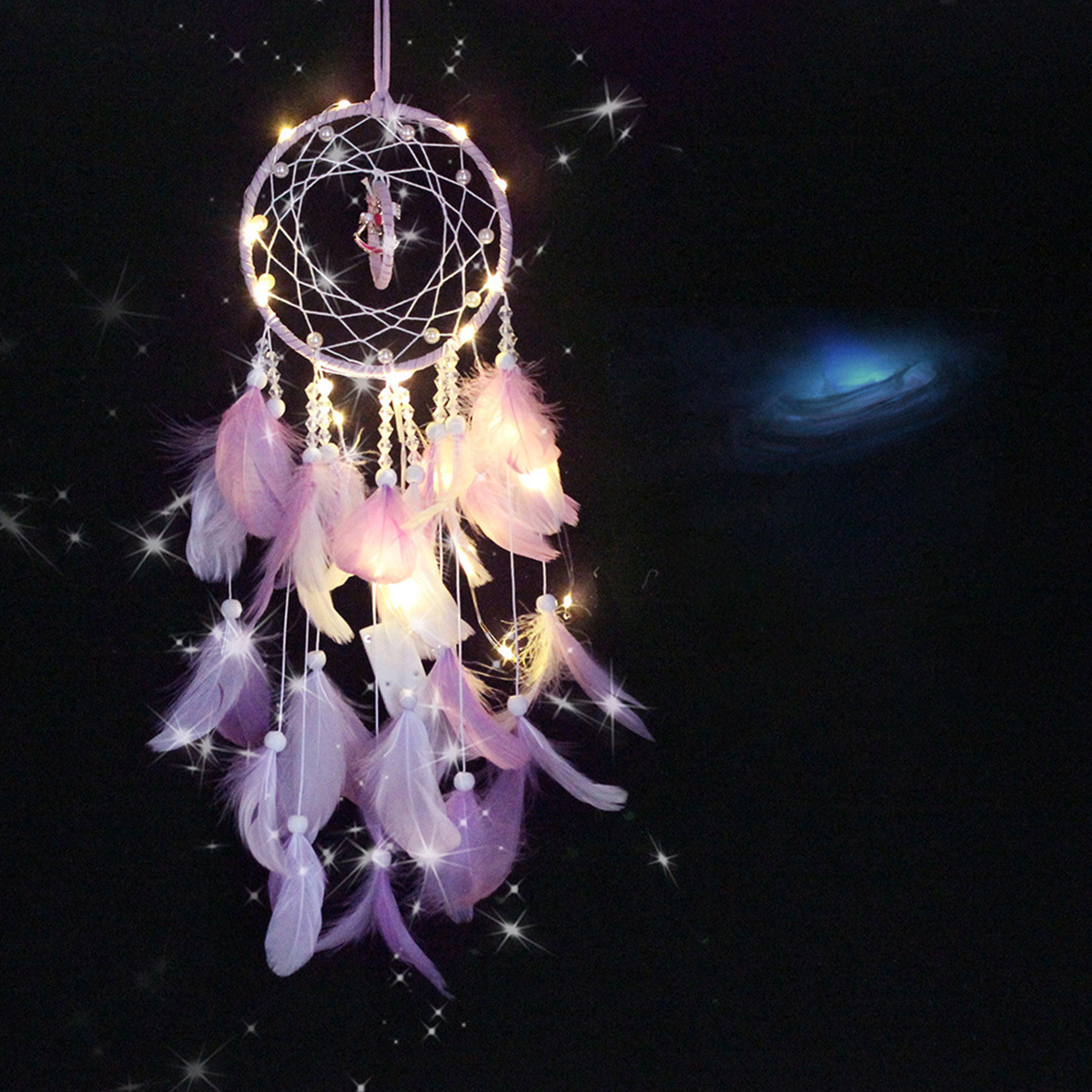 9008DCD 회전목마 보라색(조명 포함)