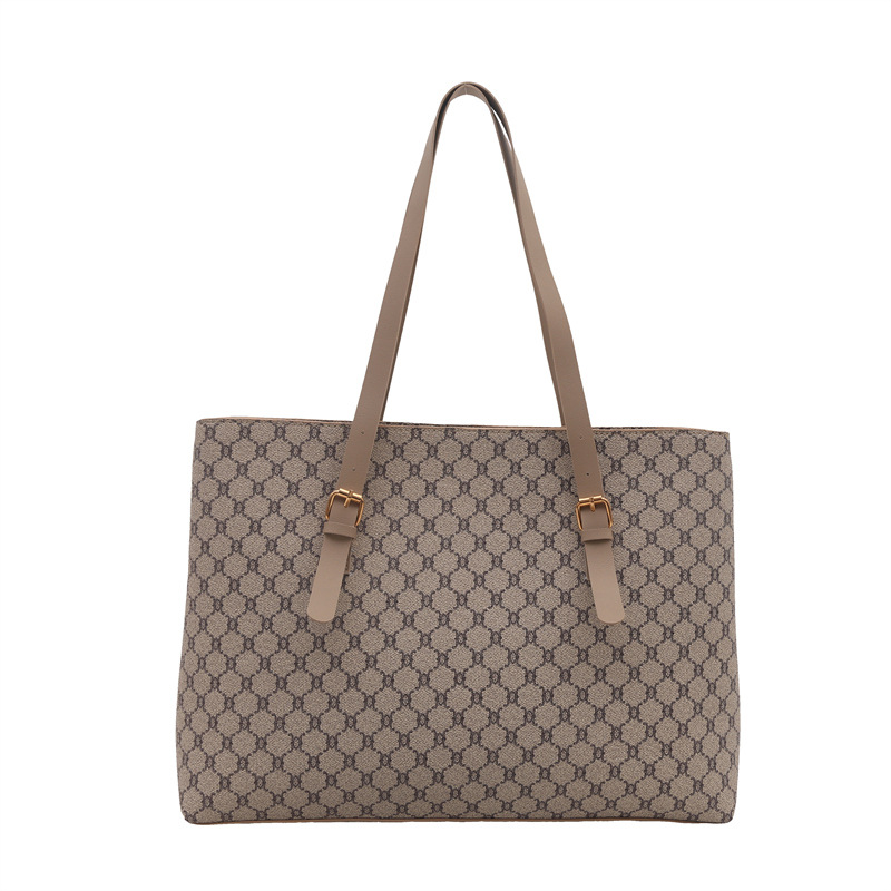 Bolso de moda simple de gran capacidad para mujeres 2024 invierno nuevo chaoto bolso de viaje de gran capacidad bolso de hombro de mano