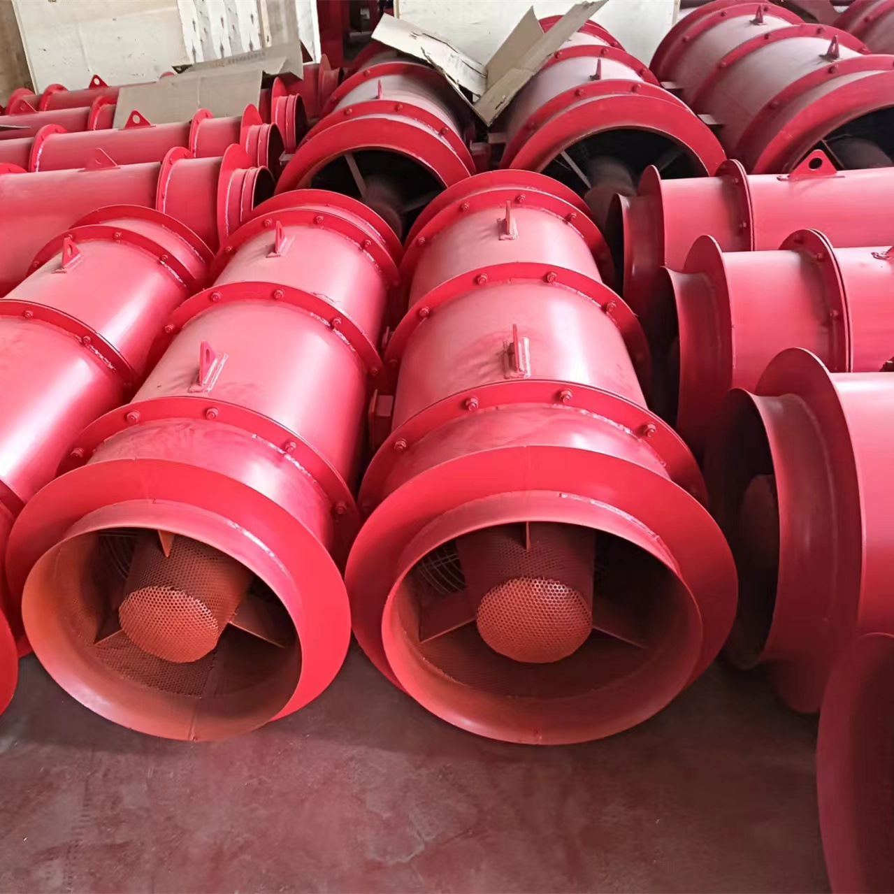 兆拓风机煤矿地面用防爆抽出式轴流风机 FBCDZ-12#系列 节能低噪