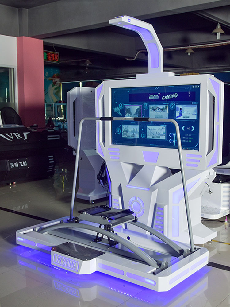 Gran equipo de deporte digital comercial VR máquina de esquí simulada interior pabellón de experiencia interactivo de ocio entretenimiento inmersivo