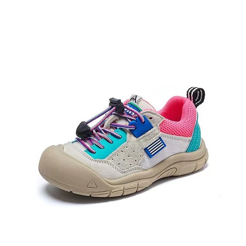 Children's Shoes Spring 2024 Children's Sports Shoes Outdoor Girls' Hiking Shoes Boys' Slip-on Ugly Cute Shoes Baby Shoes