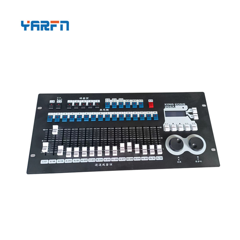 Fabricante DMX King Kong 256 consola DMX512 consola controlador de luz de atenuación consola de computadora